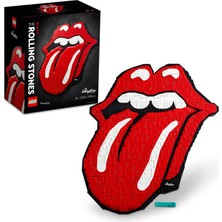 LEGO Art The Rolling Stones 31206 - Rock Müzik Hayranları ve Yetişkinler Için Hatıra Duvar Tablosu Yapım Seti (1998 Parça)