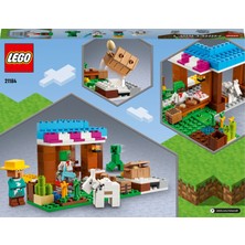 LEGO Minecraft® Fırın 21184 - 8 Yaş ve Üzeri Çocuklar Için Köylü ve Creeper# Içeren Oyuncak Yapım Seti (157 Parça)