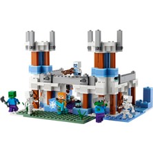 LEGO Minecraft® Buz Kalesi 21186 - 8 Yaş ve Üzeri Çocuklar Için Iskeletli Oyuncak Yapım Seti (499 Parça)