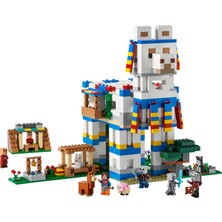 LEGO Minecraft® Lama Köyü 21188 - 9 Yaş ve Üzeri Çocuklar Için Hayvan ve Açılan Ev Içeren Oyuncak Yapım Seti (1252 Parça)