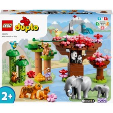 LEGO Duplo® Vahşi Asya Hayvanları 10974 - 2 Yaş ve Üzeri Çocuklar Için Vahşi Hayvan Oyuncak Yapım Seti (117 Parça)