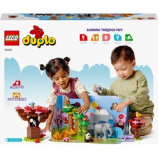 LEGO Duplo® Vahşi Asya Hayvanları 10974 - 2 Yaş ve Üzeri Çocuklar Için Vahşi Hayvan Oyuncak Yapım Seti (117 Parça)