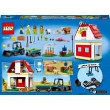 LEGO City Ahır ve Çiftlik Hayvanları 60346 - 4 Yaş ve Üzeri Çocuklar Için Özelliklerle Dolu Oyuncak Çiftlik Yapım Seti (230 Parça)