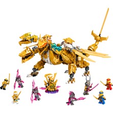 LEGO® Nınjago® Lloyd’un Altın Ultra Ejderhası 71774 - 9 Yaş ve Üzeri Çocuklar Için Aksiyon Dolu Oyuncak Ejderha Yapım Seti (989 Parça)
