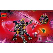 LEGO NINJAGO® Kristal Kral 71772 - 9 Yaş ve Üzeri Çocuklar Için Kötü Ninja Karakteri Oyuncak Yapım Seti (722 Parça)