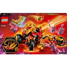 LEGO NINJAGO® Kai'nin Altın Ejderha Akıncısı 71773 - 8 Yaş ve Üzeri için bir Ninja Aracı İçeren Oyuncak Yapım Seti (624 Parça)