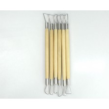 Refsan Dip Alma Seti 6'lı  Ahşap Saplı 18 cm