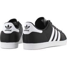 adidas Originals Coast Star Unisex Deri Siyah EE8901 Sneakers Spor Ayakkabı 44 - Siyah-Beyaz