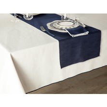 English Home Grace Polyester Runner 40 x 150 cm Lacivert