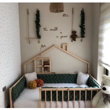 Baby Kinder Fancy Doğal Montessori Bebek ve Çocuk Karyolası