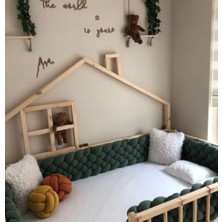 Baby Kinder Fancy Doğal Montessori Bebek ve Çocuk Karyolası