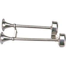 Krom Korna Çiftli Borulu 12 V 45 cm