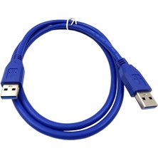 Aogo 50CM USB 3.0 Erkek Erkek Kablo USB 3.0 Tip A Erkek M/m 50 cm