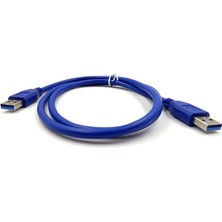 Aogo 50CM USB 3.0 Erkek Erkek Kablo USB 3.0 Tip A Erkek M/m 50 cm