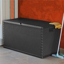 Toomax Rattan Antrasit Bahçe Depolama Dolabı / Sandığı