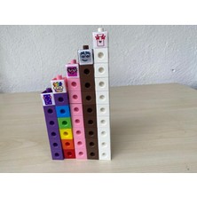 Zk Toys Numberblocks 6-7-8-9-10 LEGO Küp Number Blocks 6-7-8-9-10