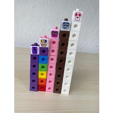 Zk Toys Numberblocks 6-7-8-9-10 LEGO Küp Number Blocks 6-7-8-9-10