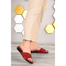 Woggo Ary 11-113 Günlük Kemerli Kadın Terlik