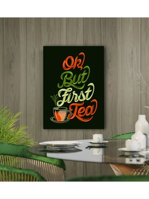 Bk Gift Cafe & Bar & Restaurant Konseptli Kanvas Tablo 50X70CM-89