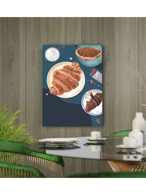 Bk Gift Cafe & Bar & Restaurant Konseptli Kanvas Tablo 50X70CM-74