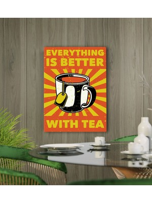 Bk Gift Cafe & Bar & Restaurant Konseptli Kanvas Tablo 50X70CM-12