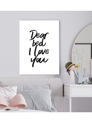 Bk Gift Yatak Odası Konseptli Kanvas Tablo 50X70CM-97