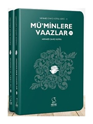 Müminlere Vaazlar (2 Kitap) - Cep Boy - Mehmed Zahid Kotku
