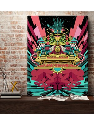 Bk Gift Modern Soyut Tasarımlı Kanvas Tablo 70 x 100 cm - 2