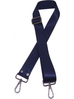 Angel Çanta Aksesuar Lacivert Renk 120X4 cm Polyester Kolon Çanta Sapı