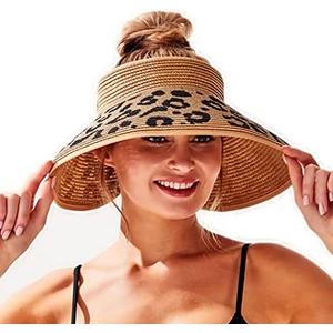 Kadın Için Katlanabilir Geniş Kenarlı Güneş Şapkaları  (Yurt Dışından)