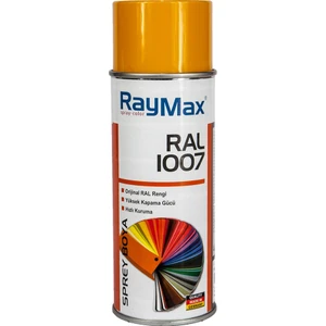 Ral 1007 Krom Sarı Sprey Boya 100% Orijnal Ral 400ML
