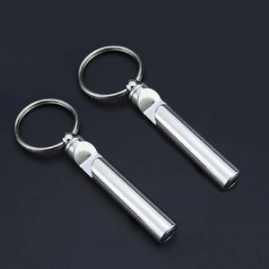 2 Adet Metal Düdük Şişe Açıcı Gümüş(Yurt Dışından)