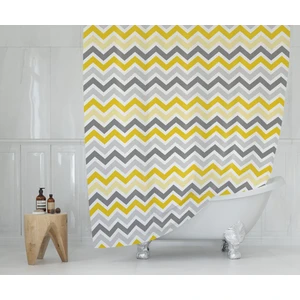 Tropik Home Banyo Perdesi - Tek Kanat Duş Perdesi, Polyester Kumaş Duşakabin Perdesi 180x200 Cm Küvet Perdesi