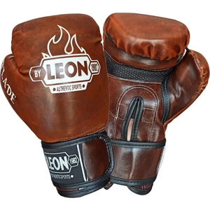 By Leon 1982 Leon Blade Training Boks, Kick Boks ve Muay Thai Eldiveni Kahverengi 8 Oz