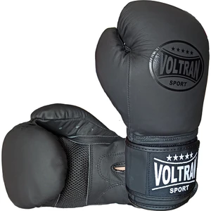 Voltran Vasim Hakiki Deri Muay Thai ve Boks Eldiveni Siyah 12 Oz