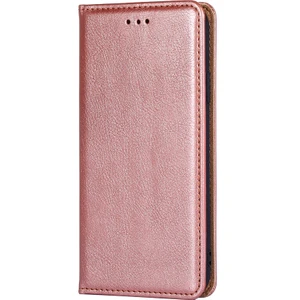 Samsung Galaxy M33 5g Siyah Için Gloss Yağı Manyetik Deri Kılıf (Yurt Dışından)