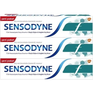 F Diş Macunu 100 Ml 3lü Paket