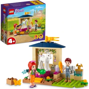 Friends Midilli Yıkama Ahırı 41696 - 4 Yaş ve Üzeri Için Bir Midilli, Mia ve Daniel Mini Bebekleri Içeren Oyuncak Yapım Seti (60 Parça)