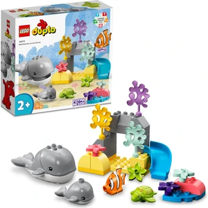 Duplo® Vahşi Okyanus Hayvanları 10972 - 2 Yaş ve Üzeri Çocuklar Için Okyanus Hayvanları Oyuncak Yapım Seti (32 Parça)