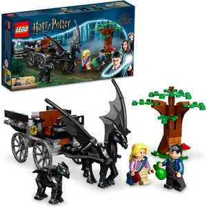 Harry Potter# Hogwarts# Araba ve Testraller 76400 - 7 Yaş ve Üzeri Çocuklar Için Oyuncak Yapım Seti (121 Parça)