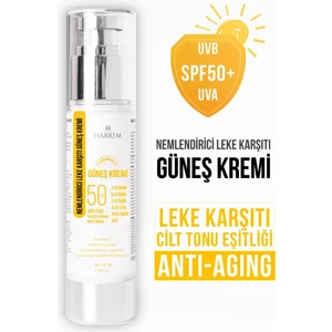 Nemlendirici Leke Karşıtı SPF50+ Güneş Kremi 50 ml