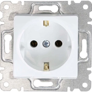 Karea Topraklı Priz Modül Beyaz 57001028