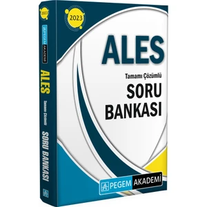 Pegem Akademi Yayıncılık 2023 ALES Soru Bankası