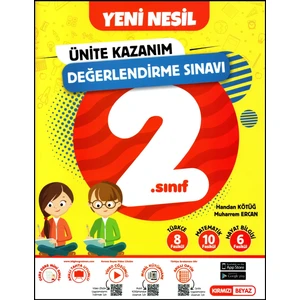 Kırmızı Beyaz Yayınlar 2.Sınıf Ünite Kazanım Değerlendirme Sınavı