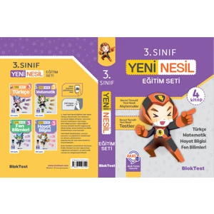Bloktest Yayınları 3.sınıf Yeni Nesil Eğitim Seti