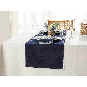 English Home Grace Polyester Runner 40 x 150 cm Lacivert