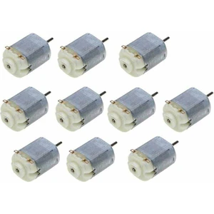 Rakun Robotik 10 Adet Dc Motor, Deney Motoru, 3V, 6V Motor