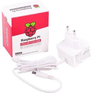Rakun Robotik Raspberry Pi 4 Lisanslı Güç Adaptörü 5V 3A Usb-C
