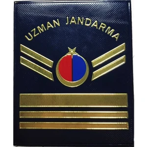 ŞAFAK25ASKERİ Malzeme Uzman Jandarma 6 Kademe Asayiş Plastik 3D Rütbe