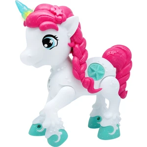 Evrensel Oyuncak Sesli Işıklı Küçük Unicorn Beyaz-Pembe